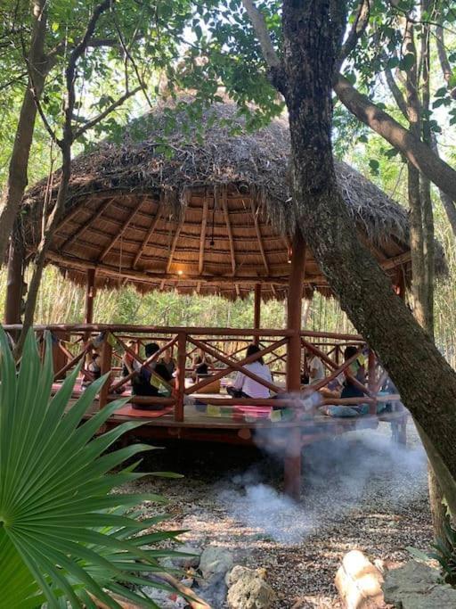 Hermosa Villa Con Espacios De Naturaleza Y Yoga Puerto Morelos Exterior foto