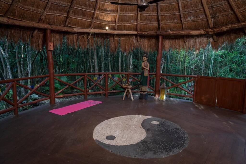 Hermosa Villa Con Espacios De Naturaleza Y Yoga Puerto Morelos Exterior foto