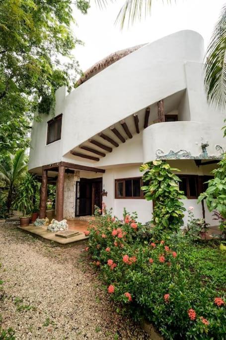 Hermosa Villa Con Espacios De Naturaleza Y Yoga Puerto Morelos Exterior foto