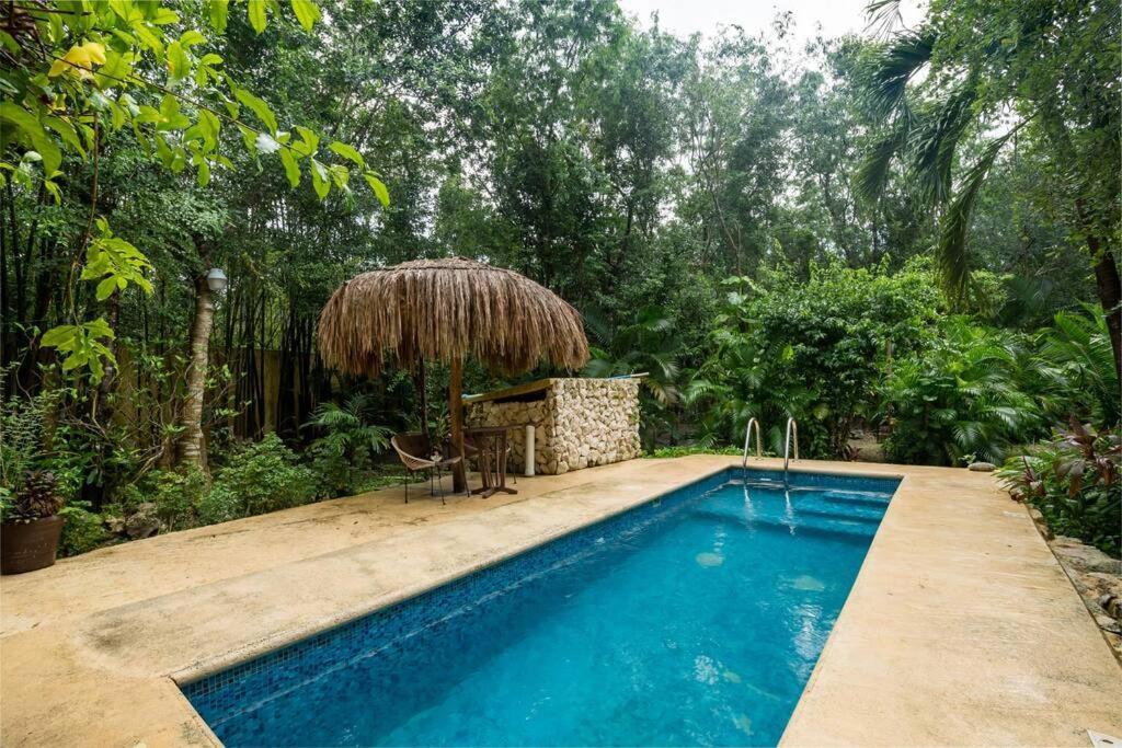 Hermosa Villa Con Espacios De Naturaleza Y Yoga Puerto Morelos Exterior foto